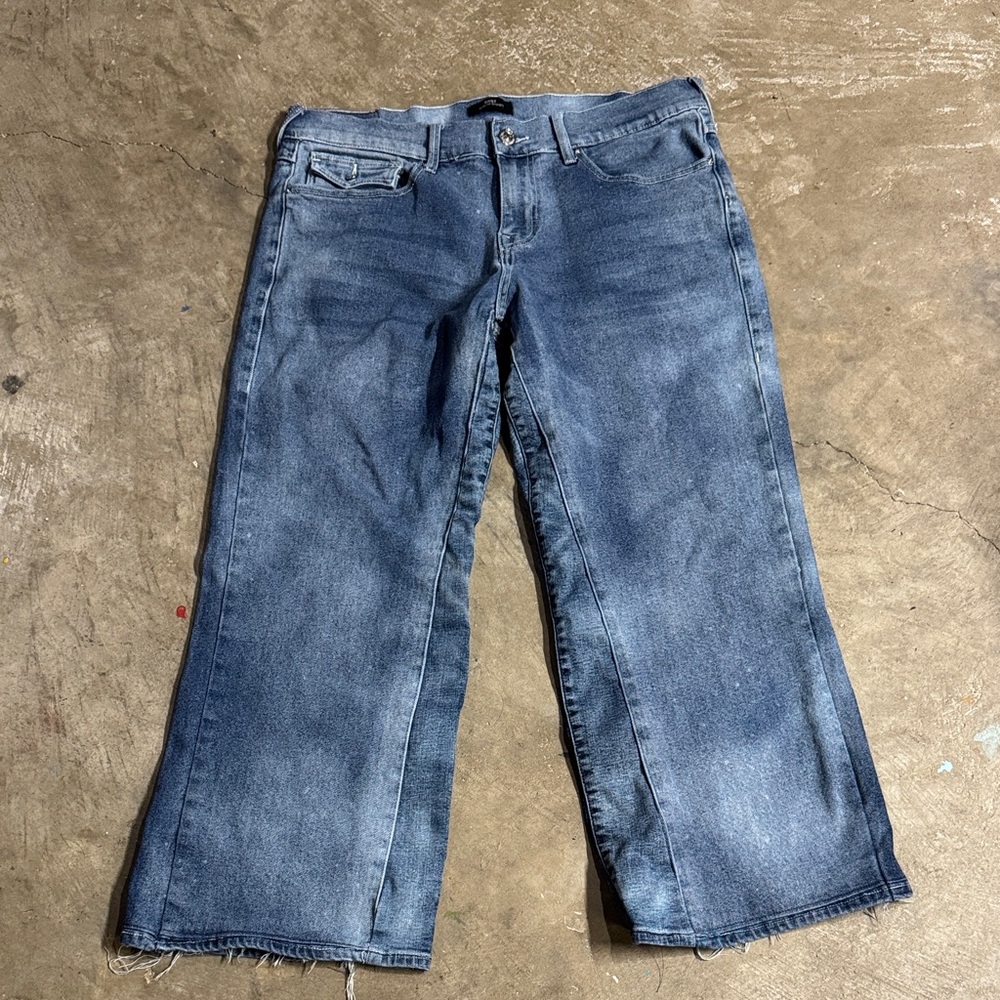 Blue Denim Jeans True Religion Custom Flare